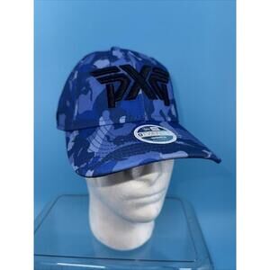 PXG Parsons Hat Cap Blue Camo Golf New Era Womens 9Twenty Strap Back NWT